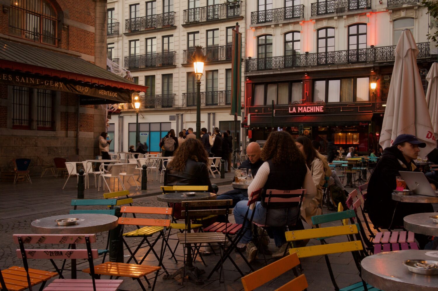 Quartier Saint-Géry bar terasses